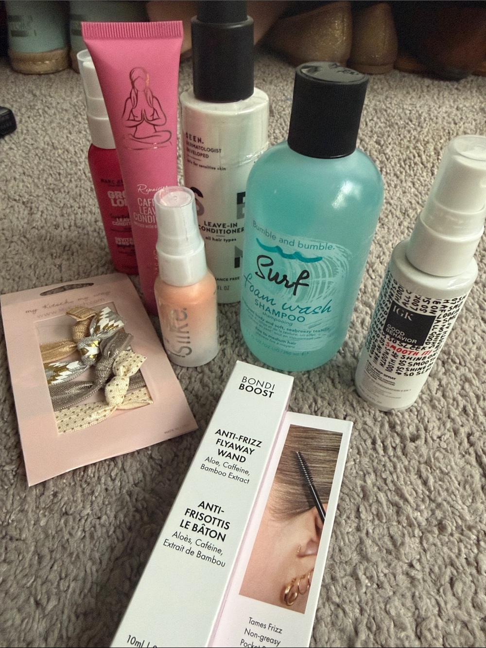 Variety name brand hair products
